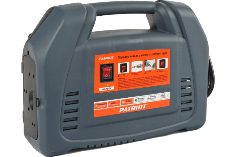 Компрессор поршневой безмасляный PATRIOT Wo 180 K