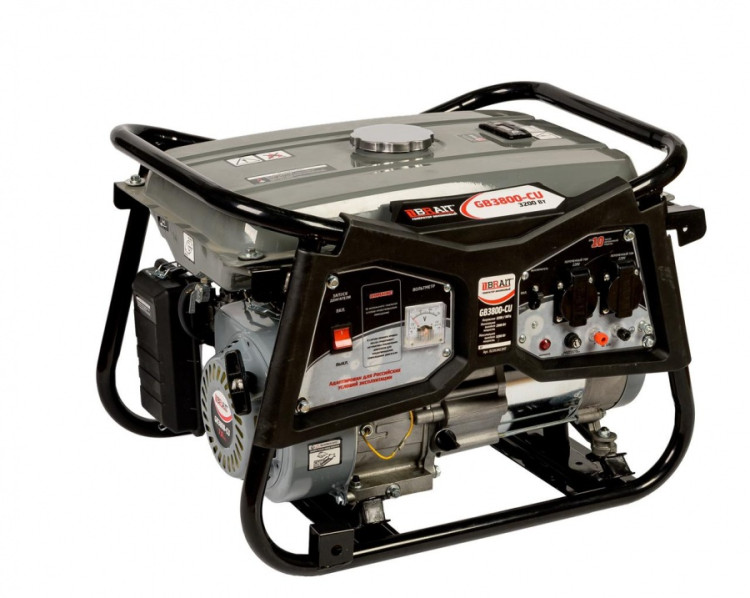 Генератор бензиновый BRAIT GB7500-Cu