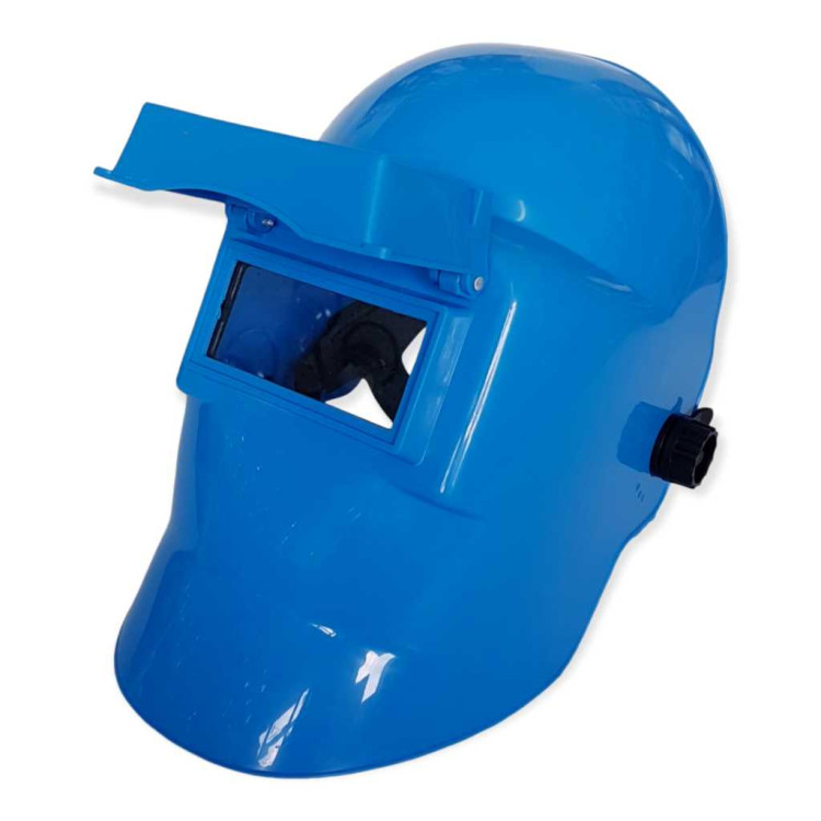 Маска сварочная синяя/ 30 шт