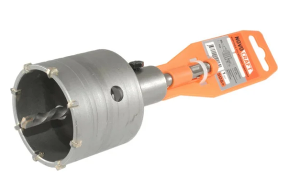 Коронка 90мм по бетону в сборе