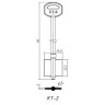 заготовка ключа КТ-2