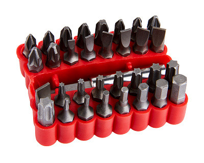 Набор кованных бит 33шт сталь Cr-V, 25мм ELITECH