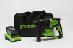 Перфоратор акк. Greenworks GD24SDS2K4 3803007UB