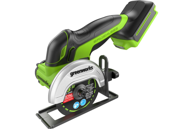 Угловая мини-шлифмашина акк. Greenworks GD24UCS 3402007
