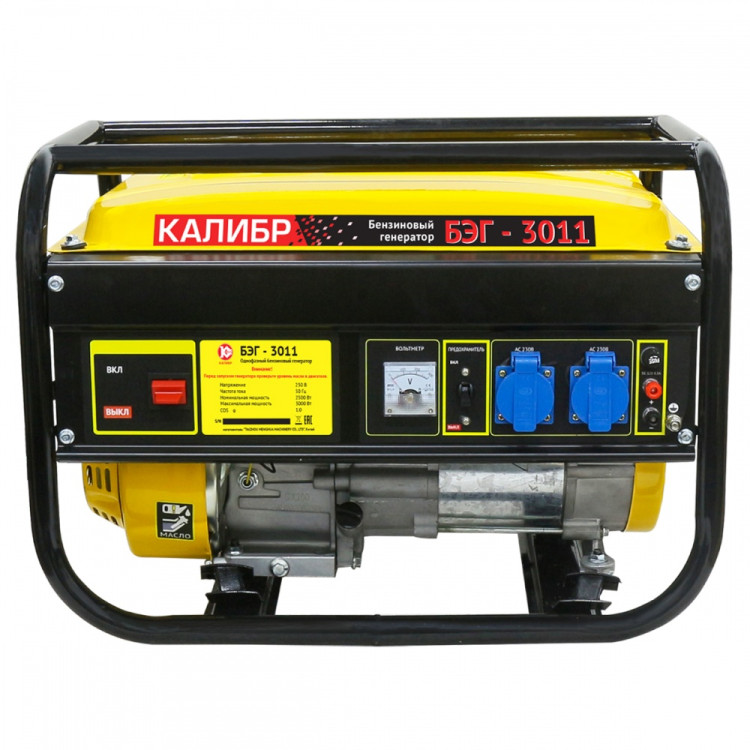 Генератор бензиновый Калибр БЭГ-3011