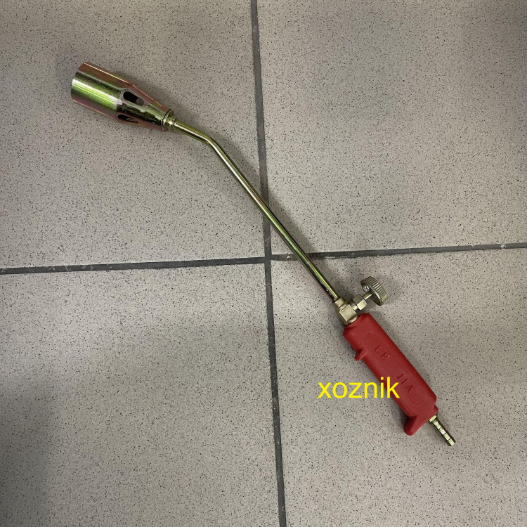 Горелка пропановая L-450, сопло-Ø40 (вентиль) "Эконом" X40A