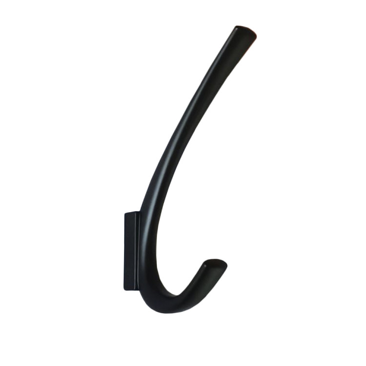 Крючок "Trodos" "1642" 2-рожковый, черный матовый