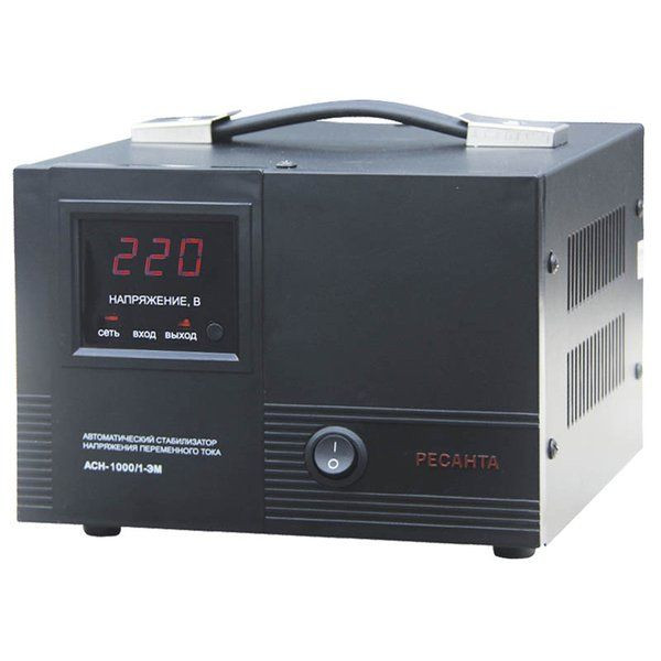 Стабилизатор напряжения РЕСАНТА АСН- 1 000/1-ЭМ