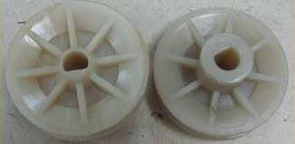 Шкив двигателя Сибирь, Белка, СМР (пластик-разные)