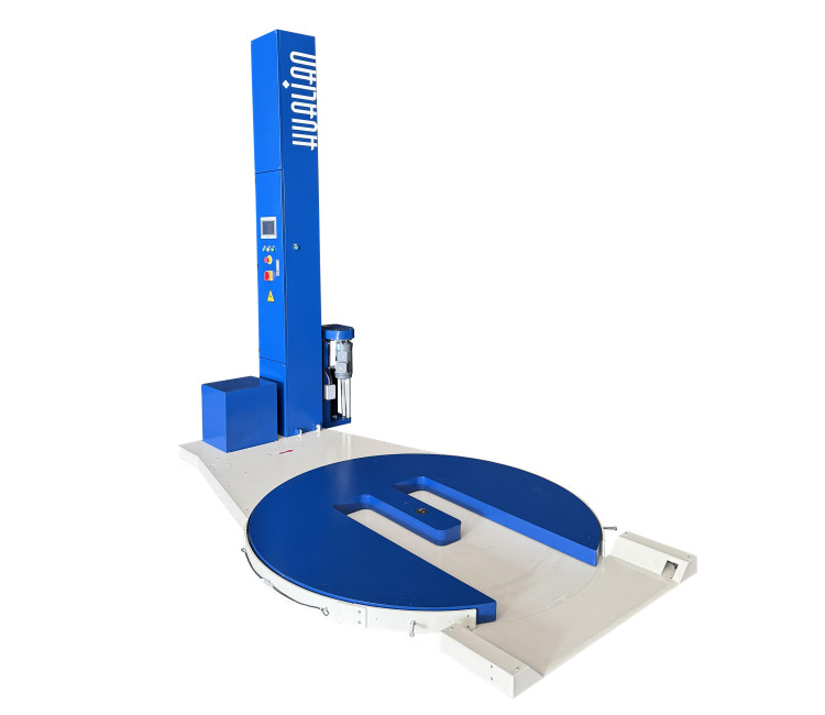 Паллетоупаковщик HL-1650F Pro с E-платформой с моторизированной кареткой с престрейчем