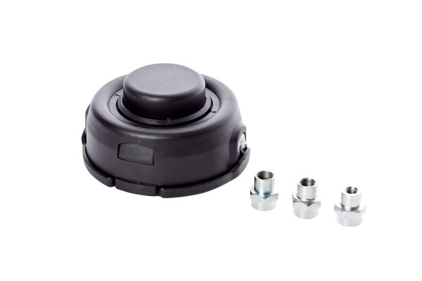 Головка триммерная 4 адаптера леска2/2,4мм для триммеров с прямым валом