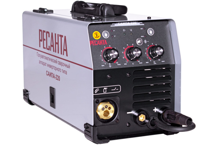 Сварочный инверторный полуавтомат РЕСАНТА Саипа 220