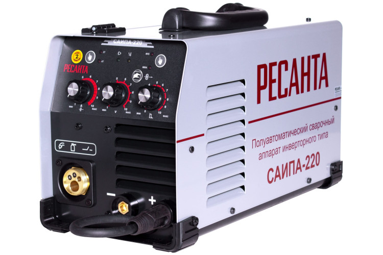 Сварочный инверторный полуавтомат РЕСАНТА Саипа 220