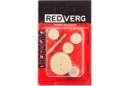 Набор насадок полировальных RedVerg (6 шт+держатель) (830422)
