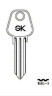 заготовка для ключа KLG-1R Silca