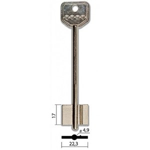 заготовка ключа СЕНАТ-1 (SEN1D) конаково (соболь)