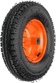 Колесо пневм. усиленное 4,00- 8 D 400, длина оси 90, подшипник 20мм