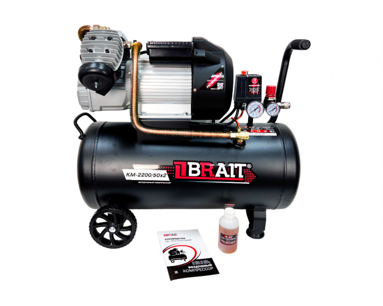 Компрессор BRAIT КМ-2200/50х2