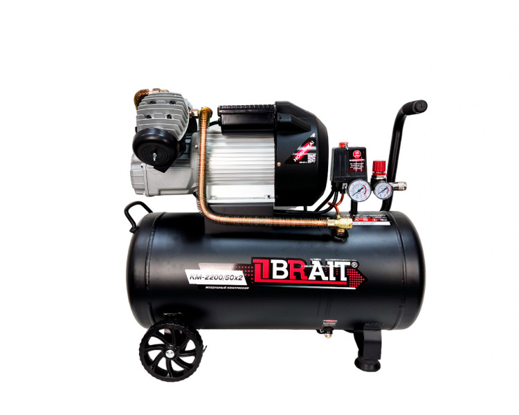 Компрессор BRAIT КМ-2200/50х2