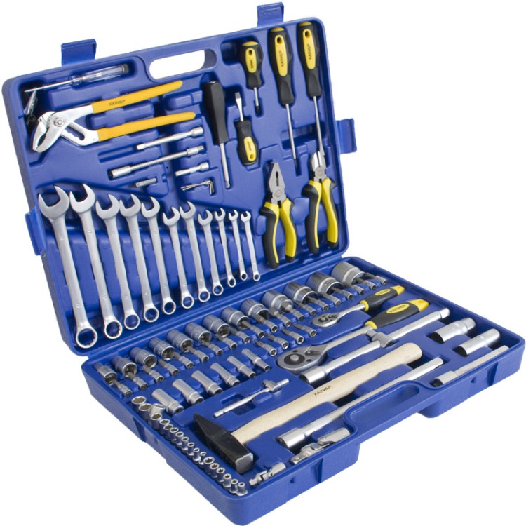 Набор универсальный слесарно-монтажный Калибр УНСМ-99