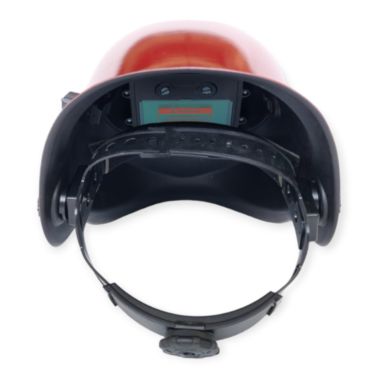 Маска хамелеон красная