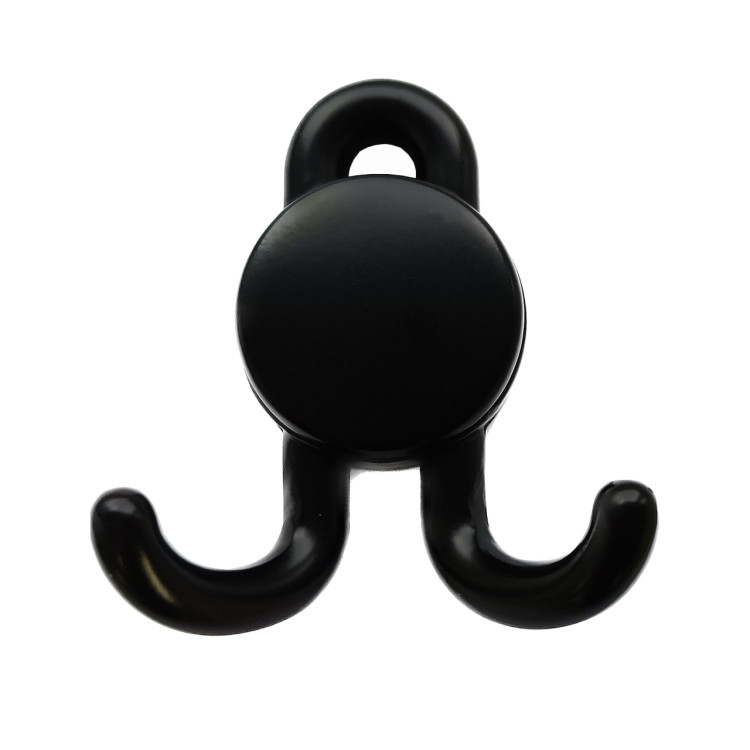 Крючок "Trodos" "DMZ-30020" 2-рожковый, черный матовый