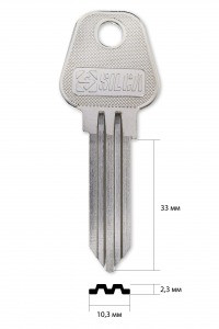 заготовка для ключа KLG-2R Silca