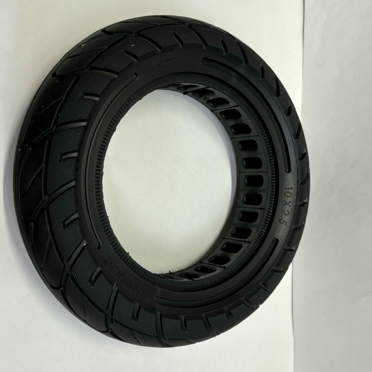 Покрышка для ЭлектроСамоката 10-2,5 (бескамерка, литая)