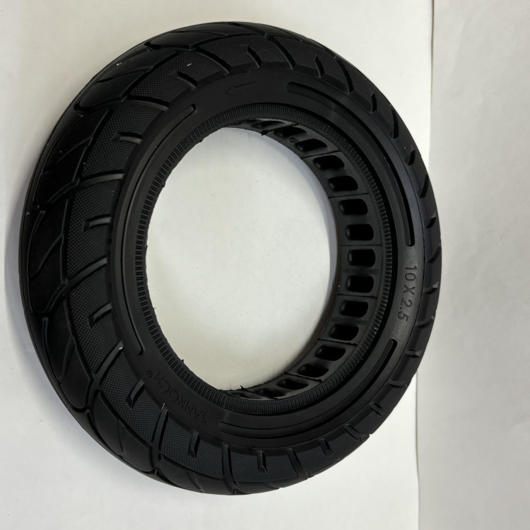 Покрышка для ЭлектроСамоката 10-2,5 (бескамерка, литая)