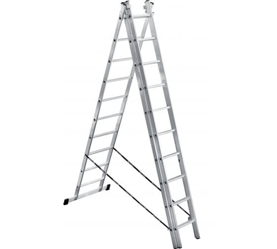 Лестница алюминиевая трёхсекционная Perilla 3х11