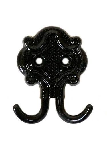 Крючок КВ3 &quot;Сова&quot; ЧЕРНЫЙ ГЛЯНЕЦ (100)