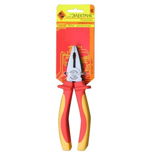 Плоскогубцы 180мм диэлектрические