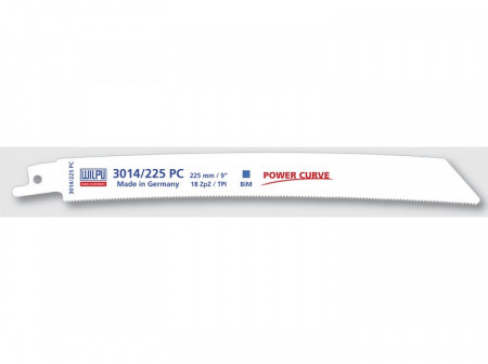 Полотно по металлу 3013/225PC (1 шт; 225х19х0.9 мм; 205 мм; 14 TPI) WILPU 1472200005