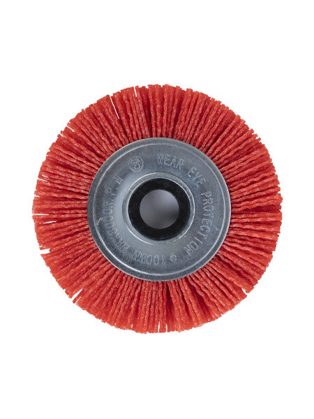 Щетка для УШМ 200 мм Elitech 1820.156100 плоская, полимерно-абразивная