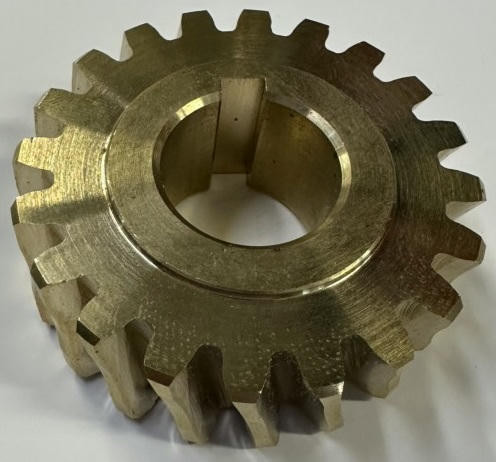 Шестерня червячная медная снегоуборщика/мотокультиватора 19х50х18 Z-20 010069(834)J