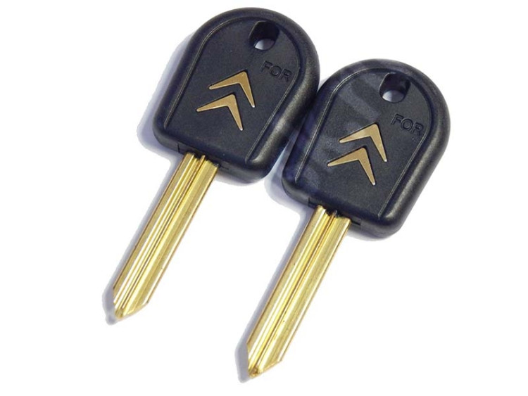 заготовка ключа SITROEN крест (логотип)