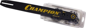 Шина CHAMPION 14"-3/8-1.3-52 +2 цепи (140SDEA041) Набор