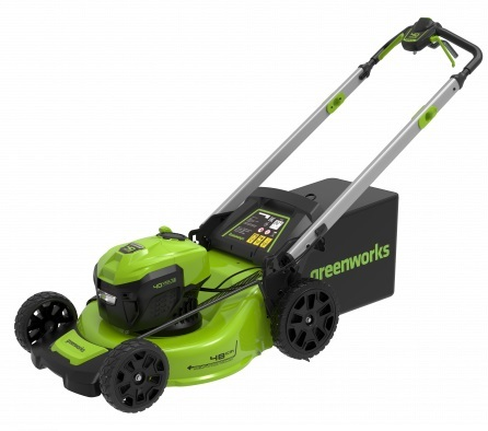 Газонокосилка аккумуляторная Greenworks GD40LM48SPK4 2517407UB