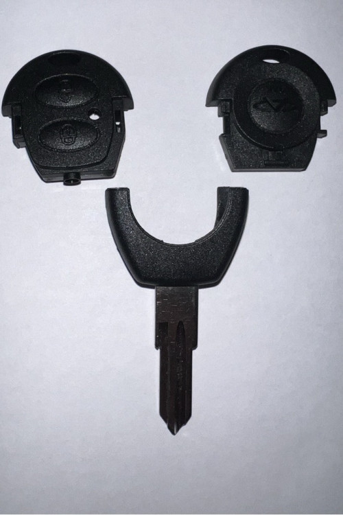 Заготовка для ключа DAE-6D.P__DWO6D.P 2 кнопки CHERRY