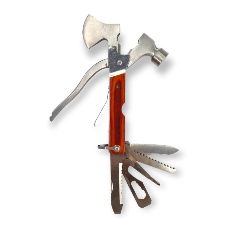 Топор-молоток мультитул 8в1/ 80 шт