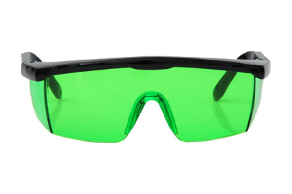 Очки зеленые, прочный чехол, для всех нивелиров с зеленым лучом Elinech