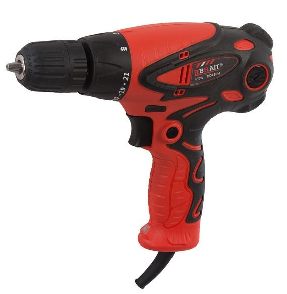 Дрель-шуруповерт сетевая BRAIT BD450H
