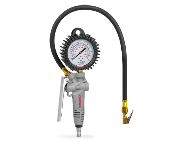 Пистолет для накачки шин с манометром