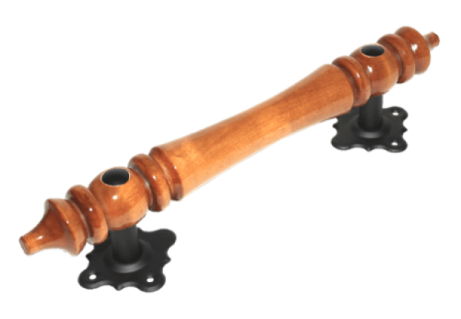 Ручка-скоба &quot;Домарт&quot; 320мм декоративная мод.19 темная (черный) (10)