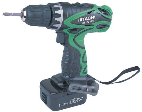 Шуруповёрт Hitachi DS12DVF3 + кейс + фонарь