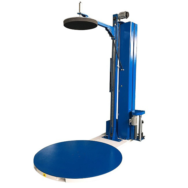 Паллетоупаковщик HL-1500ЕP Pro с механическим натяжением с прижимом