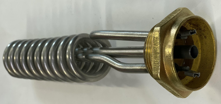 Тэн ARISTON- нержавейка 2,0кВт L=220мм спиралевидный Ø48мм (Турция) ST-205