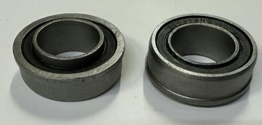 Подшипник колеса садовой тачки Ø 20 с/бортом Усиленный