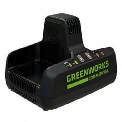 Быстрое зарядное устройство для двух аккумуляторов Greenworks G82C2 2939007