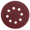 Круг шлифовальный 125мм, P 320,без отверстий, электрокорунд, липучка, 5шт 1820.165700 ELITECH